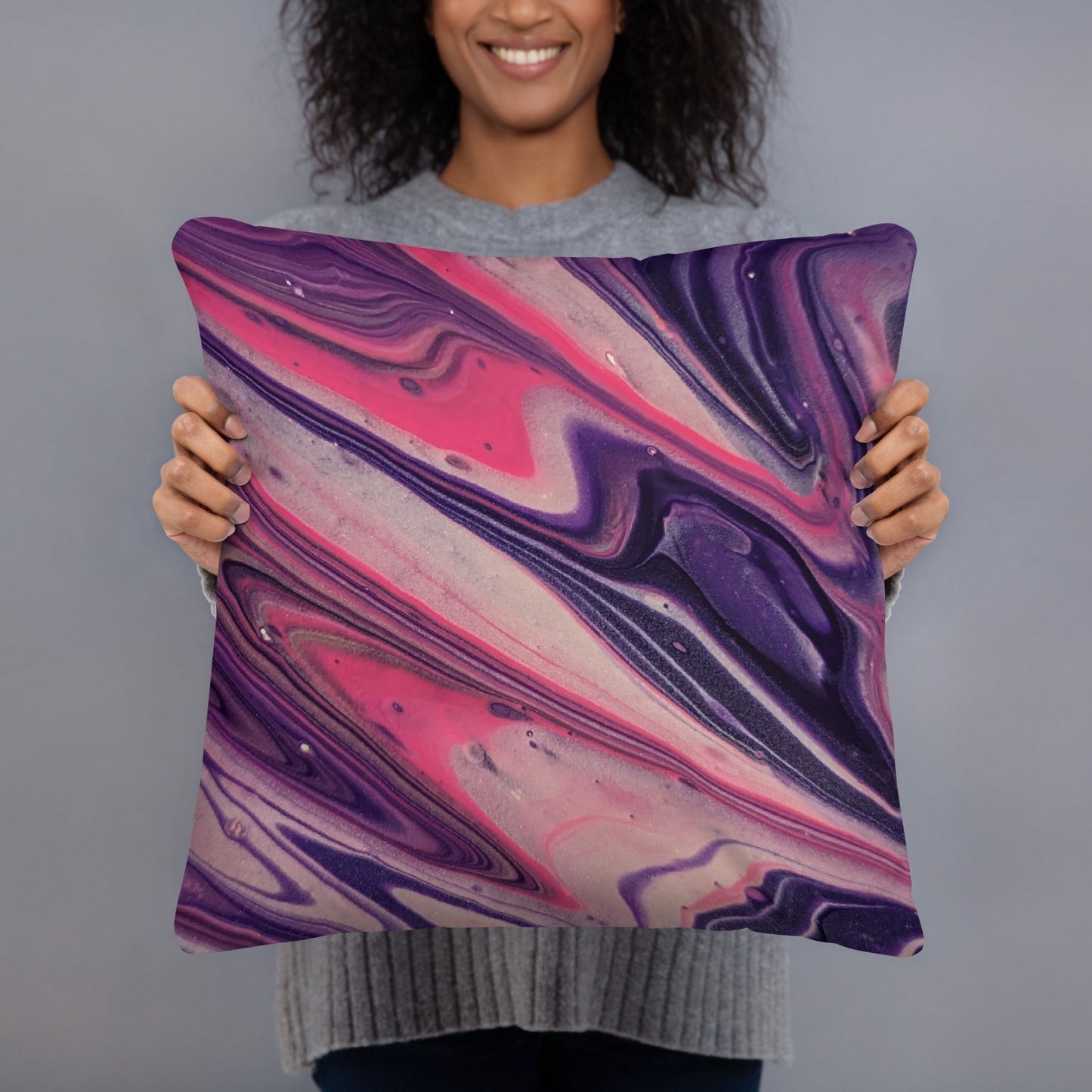 Modern Purple Pillow