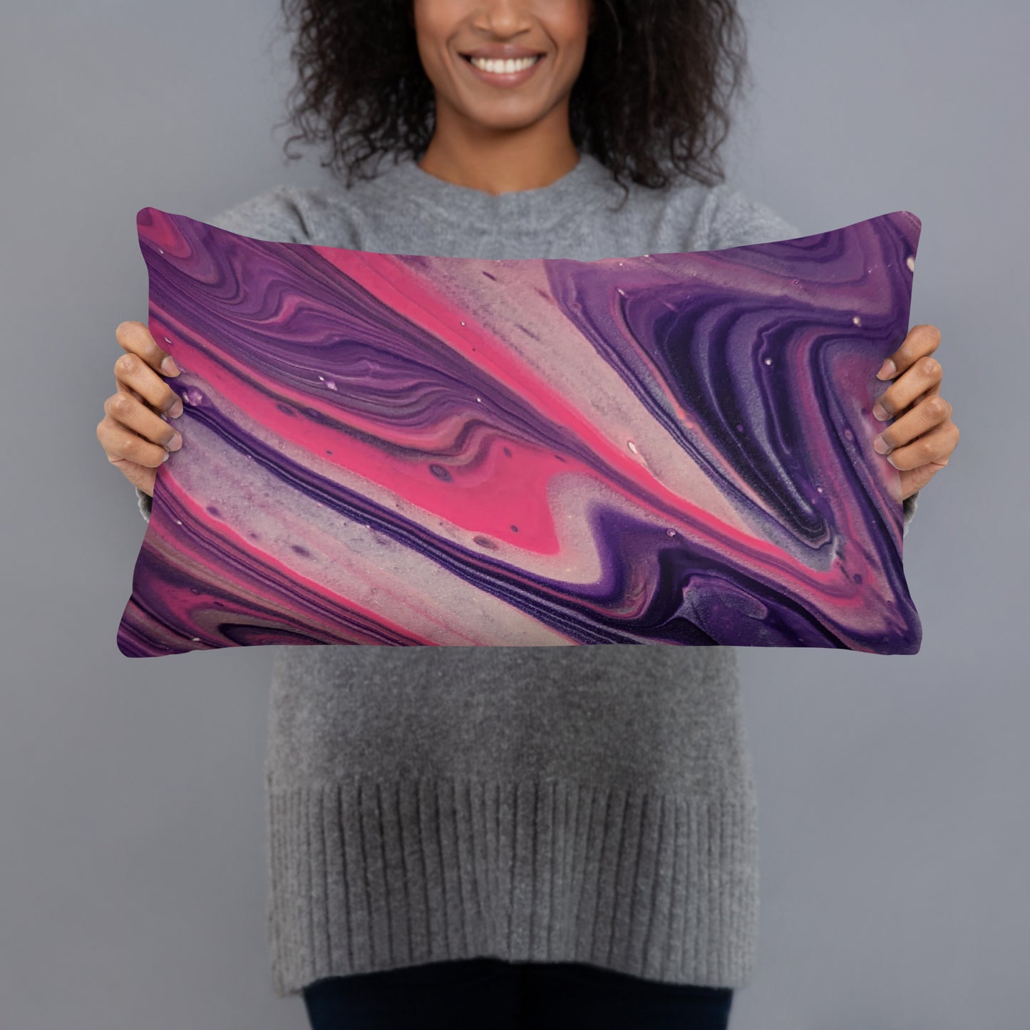 Modern Purple Pillow