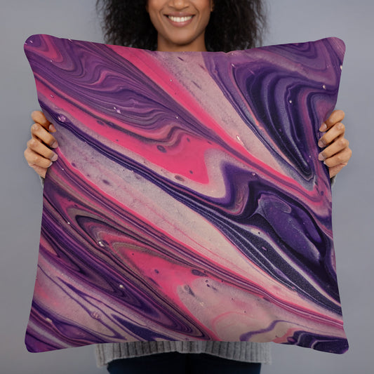 Modern Purple Pillow