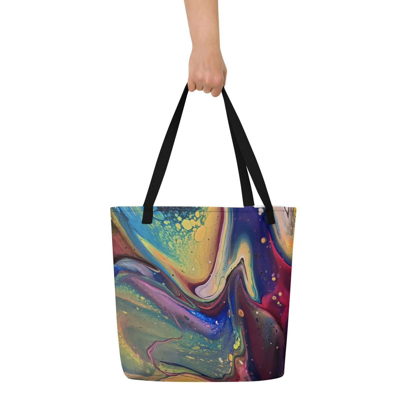 Large Galactic Quest Tote Bag