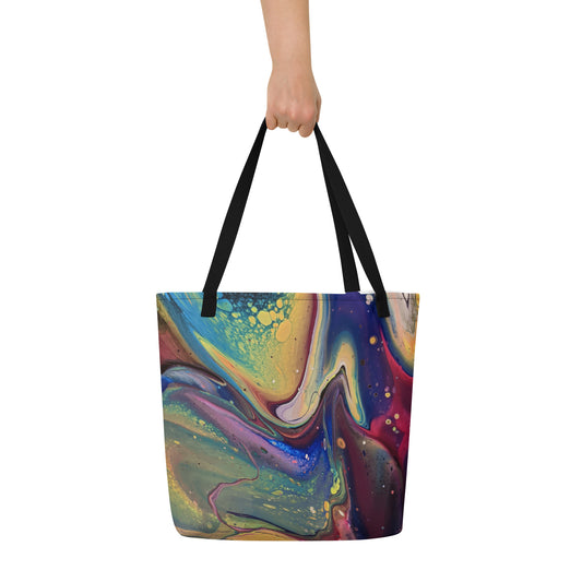 Large Galactic Quest Tote Bag