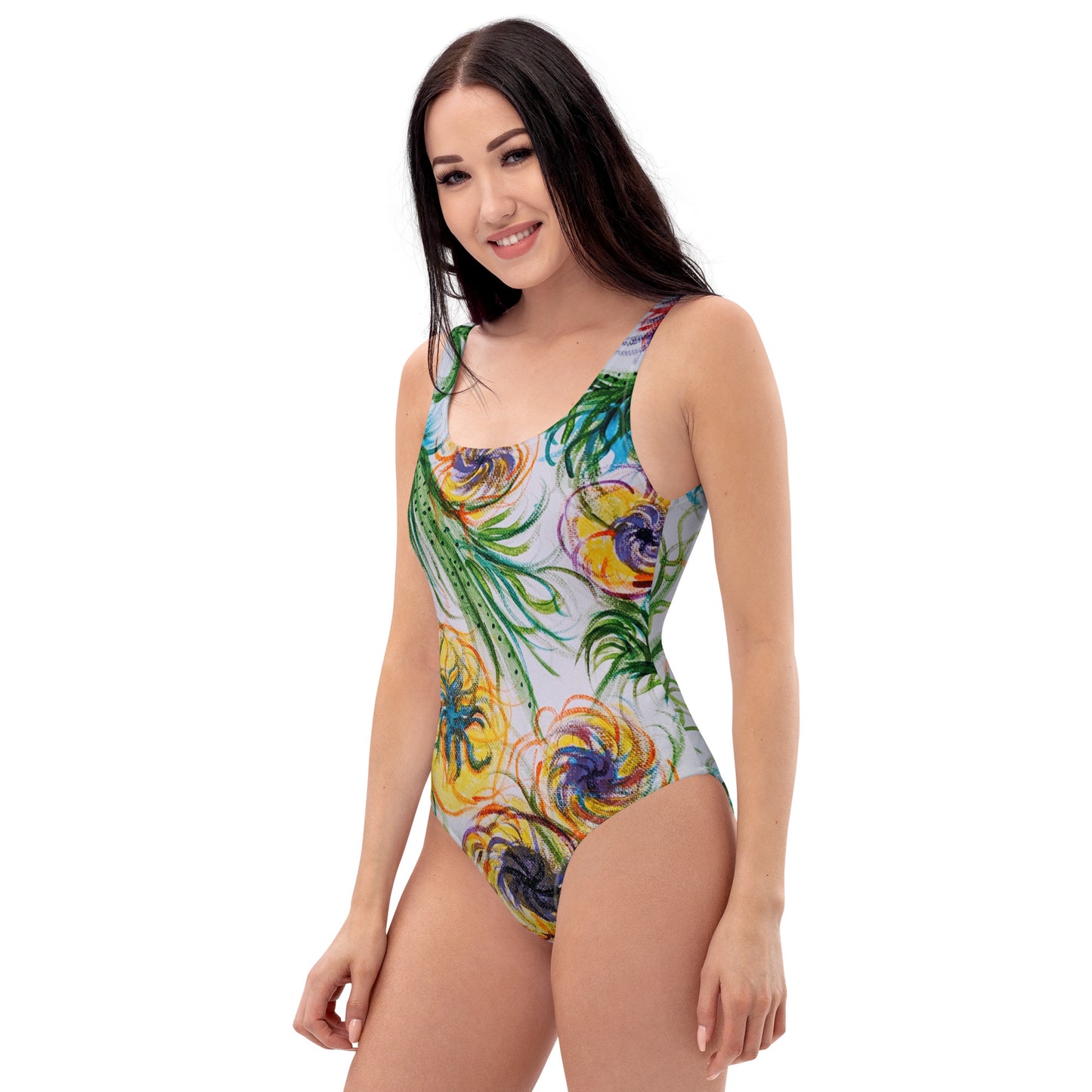 Wall Flower One-Piece Swimsuit