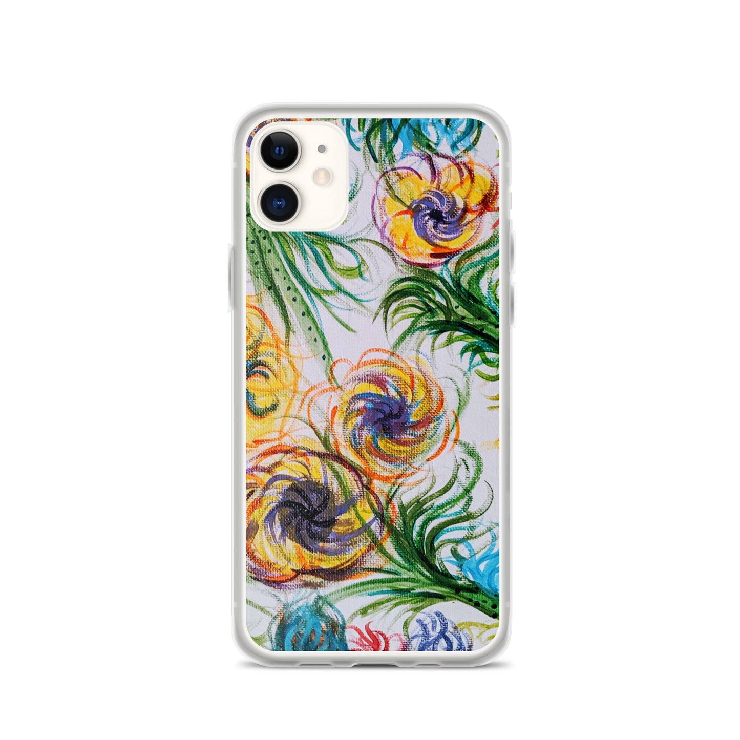 Clear Case for iPhone® Flower For A Flower