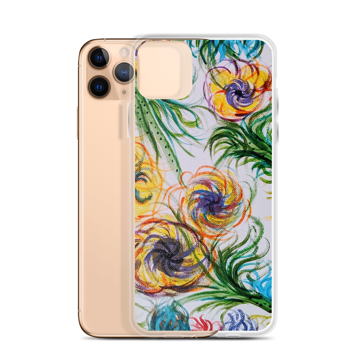 Clear Case for iPhone® Flower For A Flower