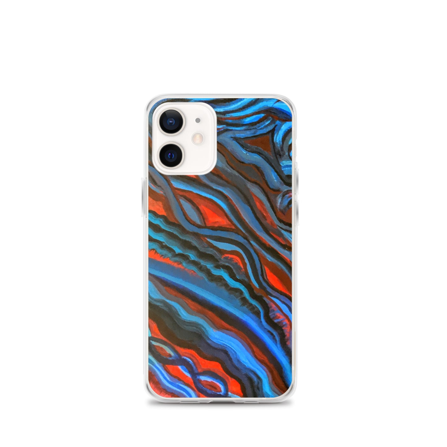 Clear Case for iPhone® Brain Waves