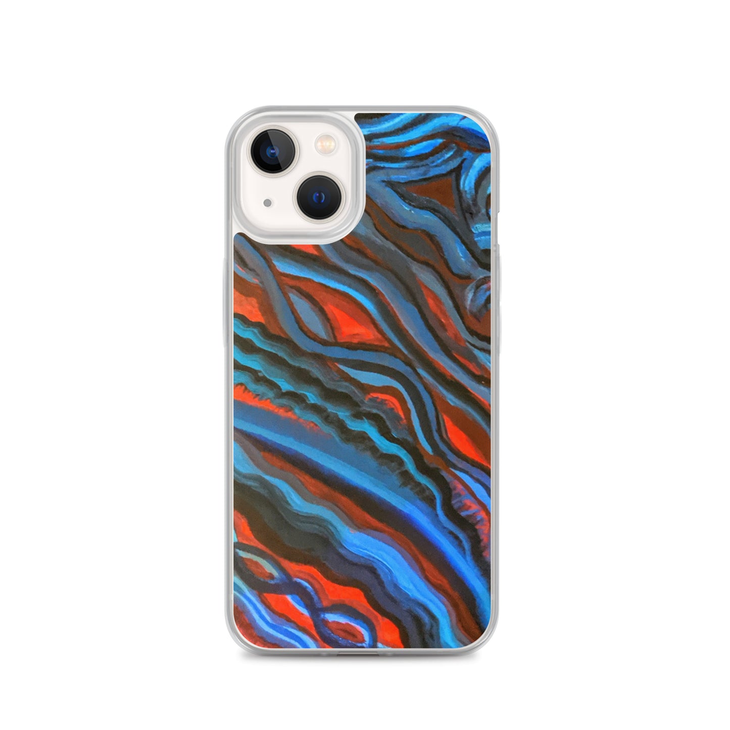 Clear Case for iPhone® Brain Waves