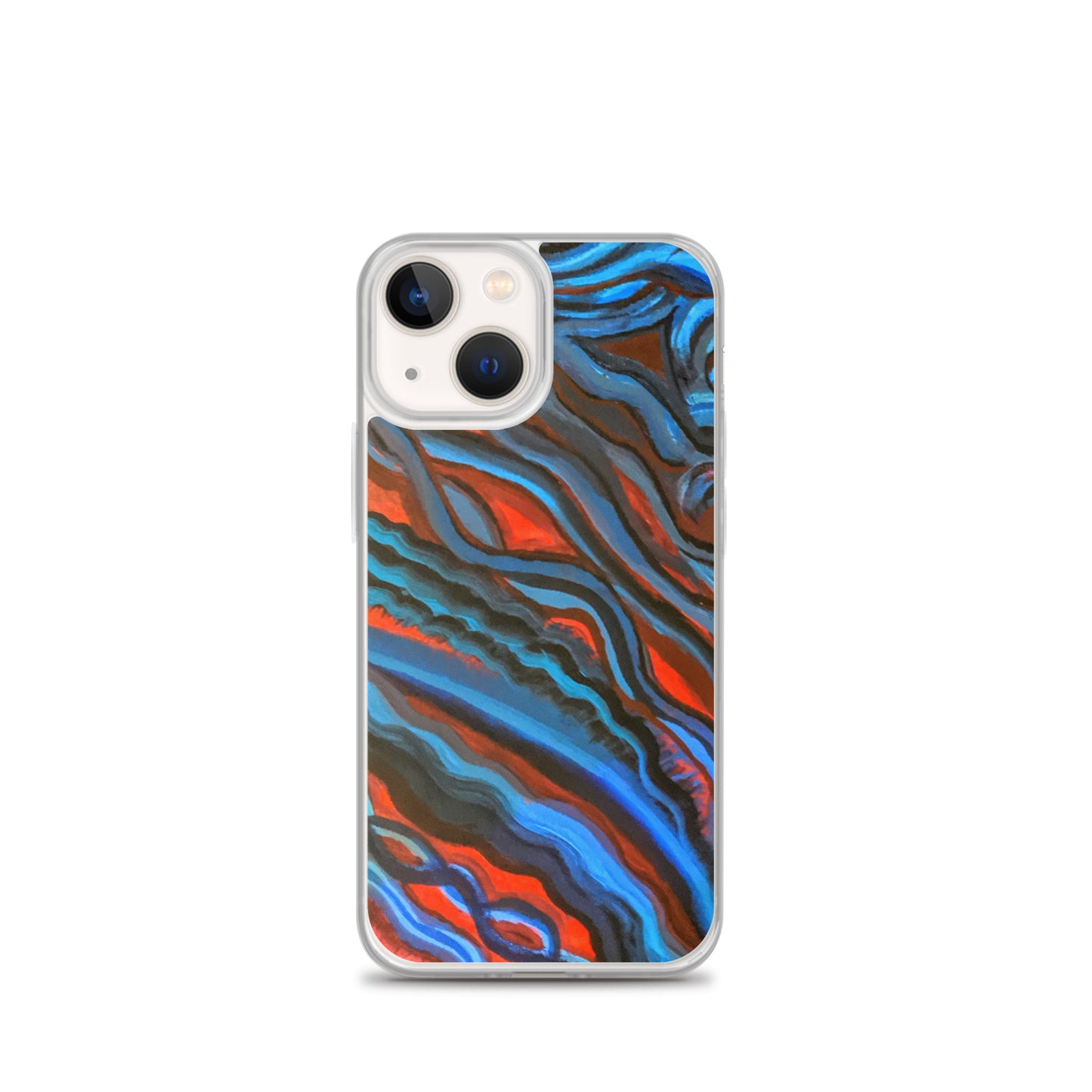 Clear Case for iPhone® Brain Waves