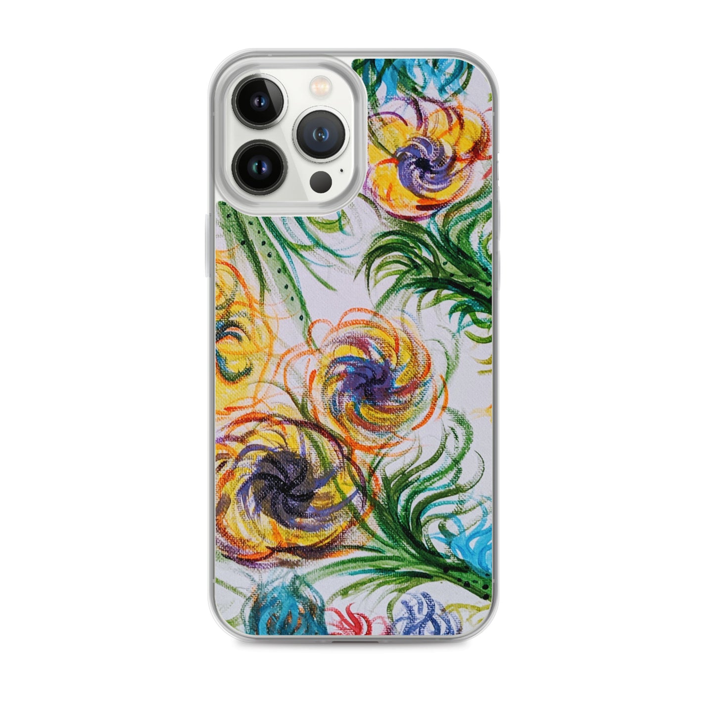 Clear Case for iPhone® Flower For A Flower