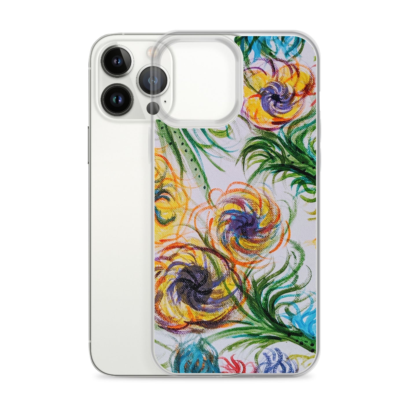 Clear Case for iPhone® Flower For A Flower