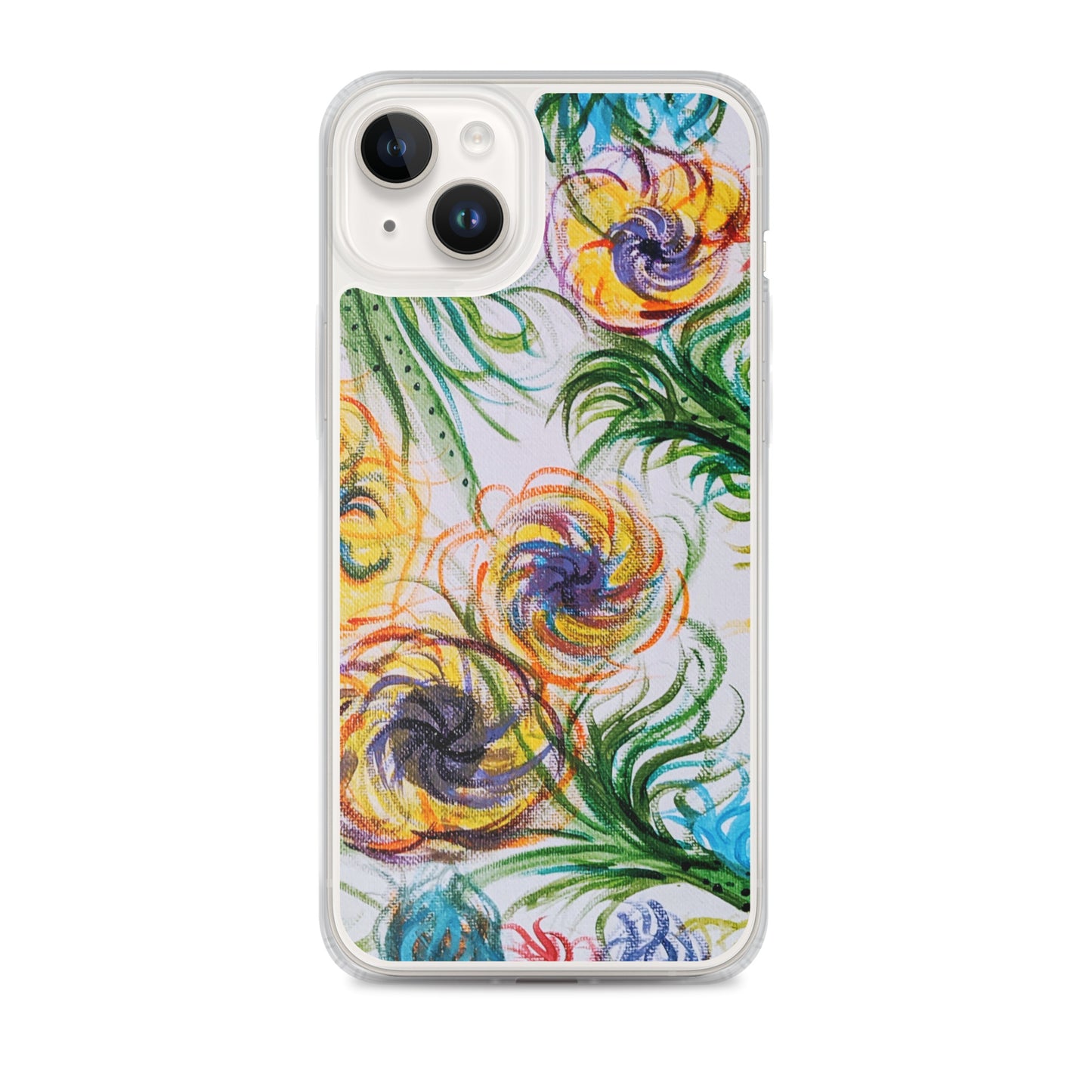 Clear Case for iPhone® Flower For A Flower