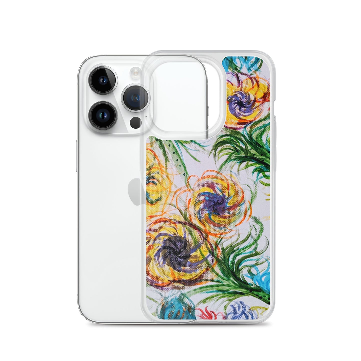 Clear Case for iPhone® Flower For A Flower