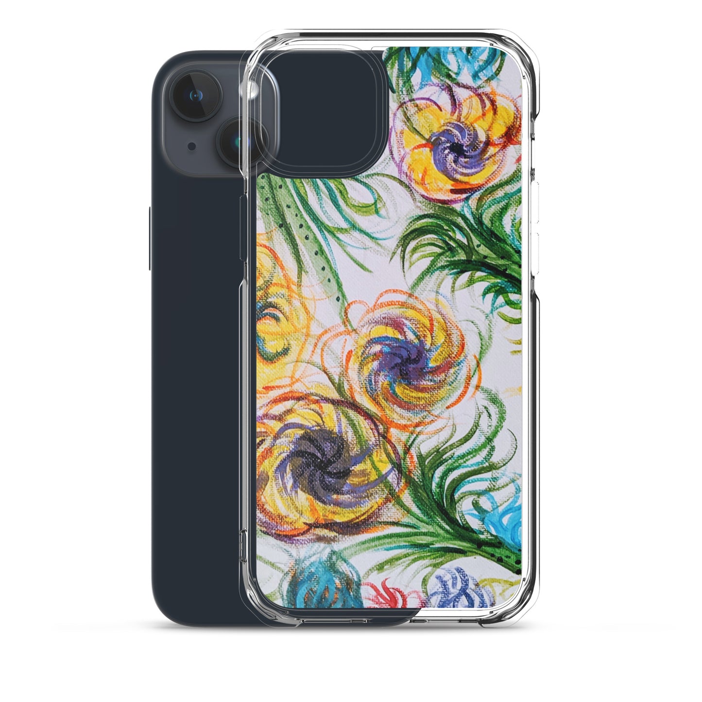 Clear Case for iPhone® Flower For A Flower