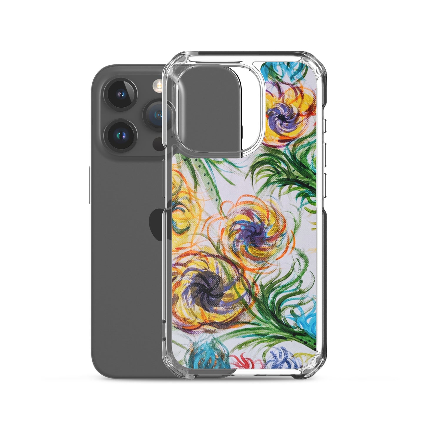 Clear Case for iPhone® Flower For A Flower