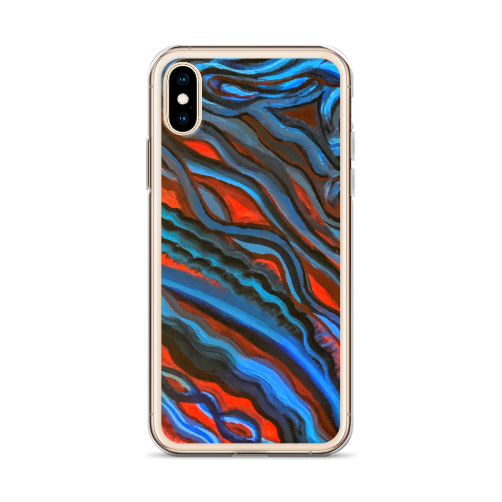 Clear Case for iPhone® Brain Waves