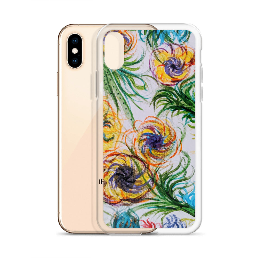 Clear Case for iPhone® Flower For A Flower