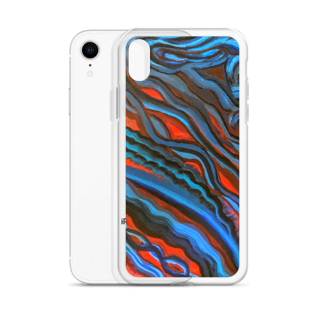 Clear Case for iPhone® Brain Waves