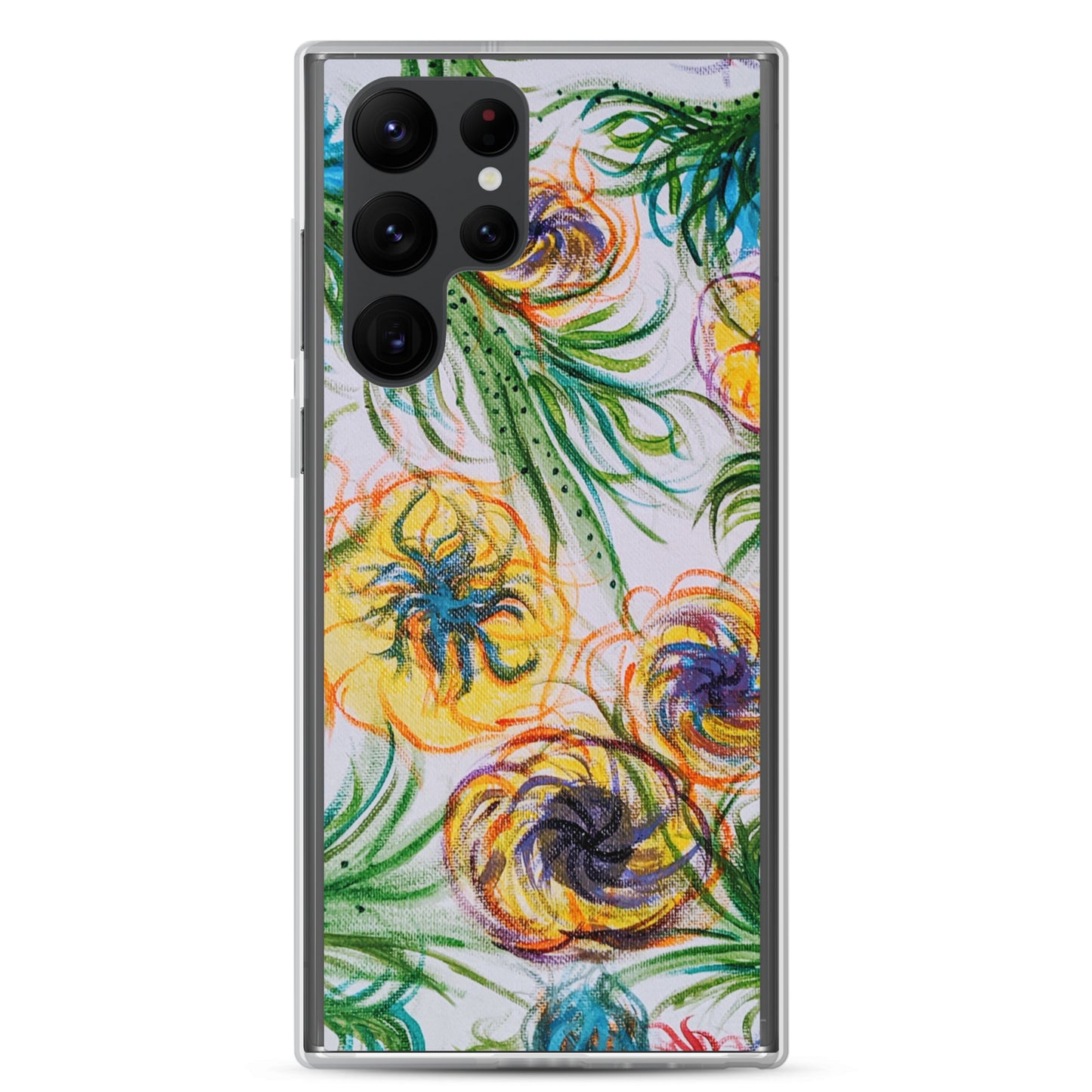 Clear Case for Samsung® Floral