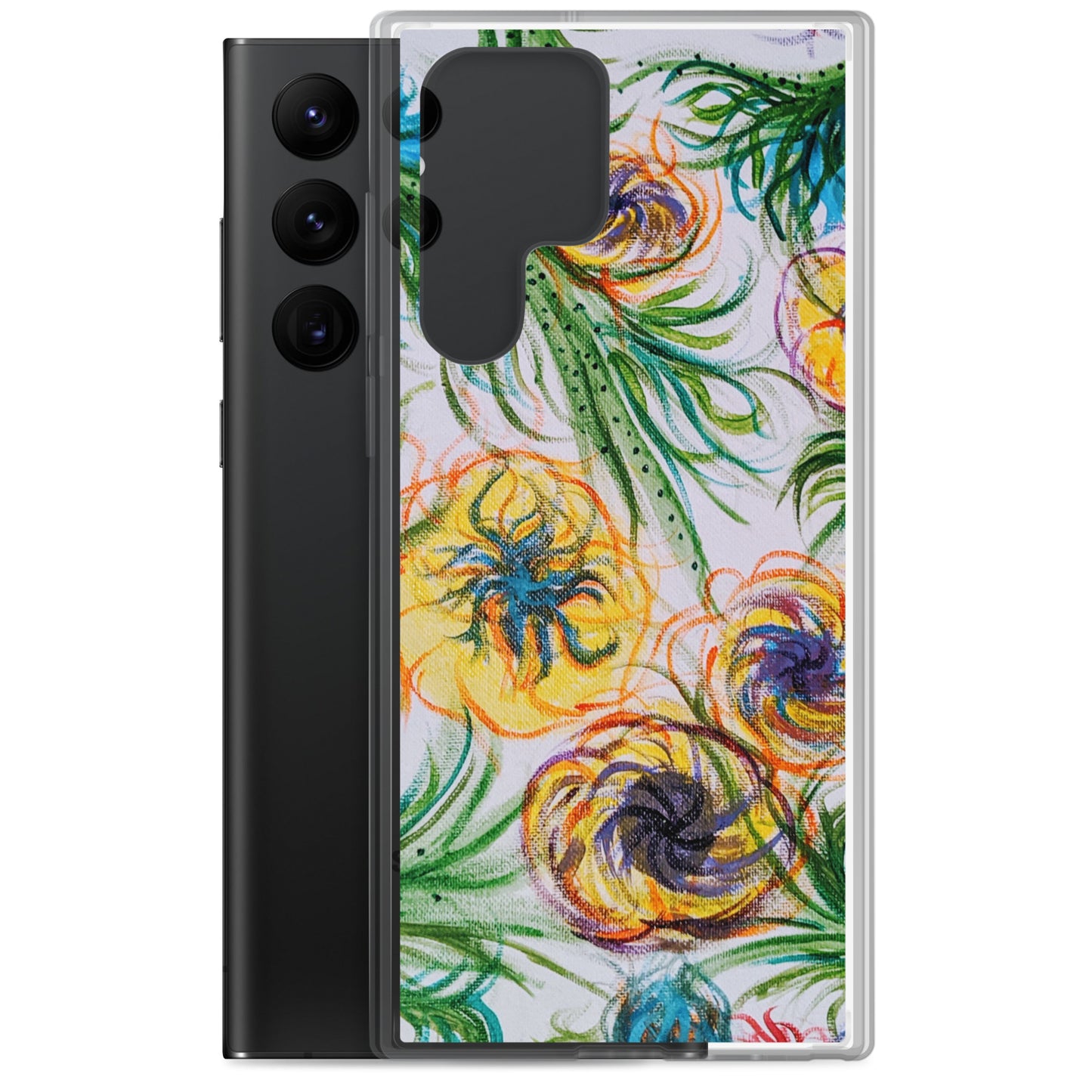 Clear Case for Samsung® Floral