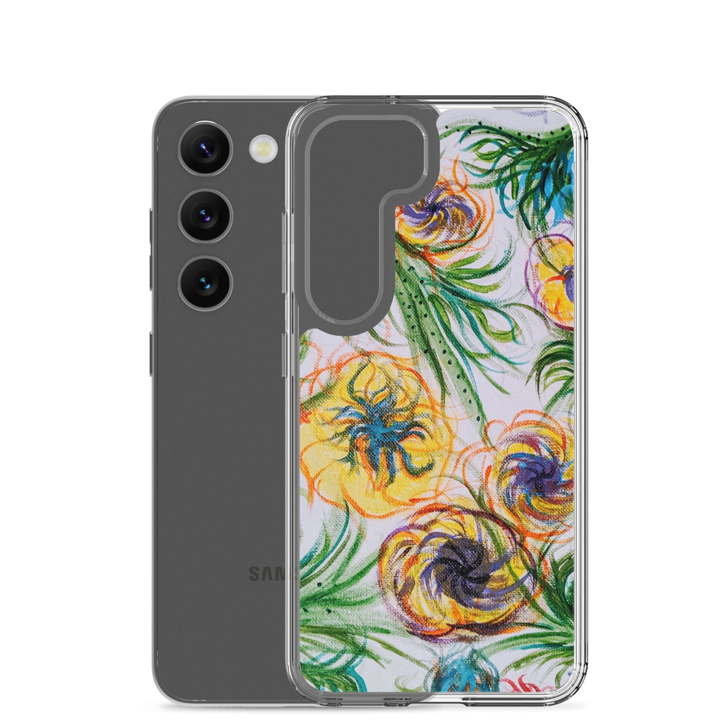 Clear Case for Samsung® Floral