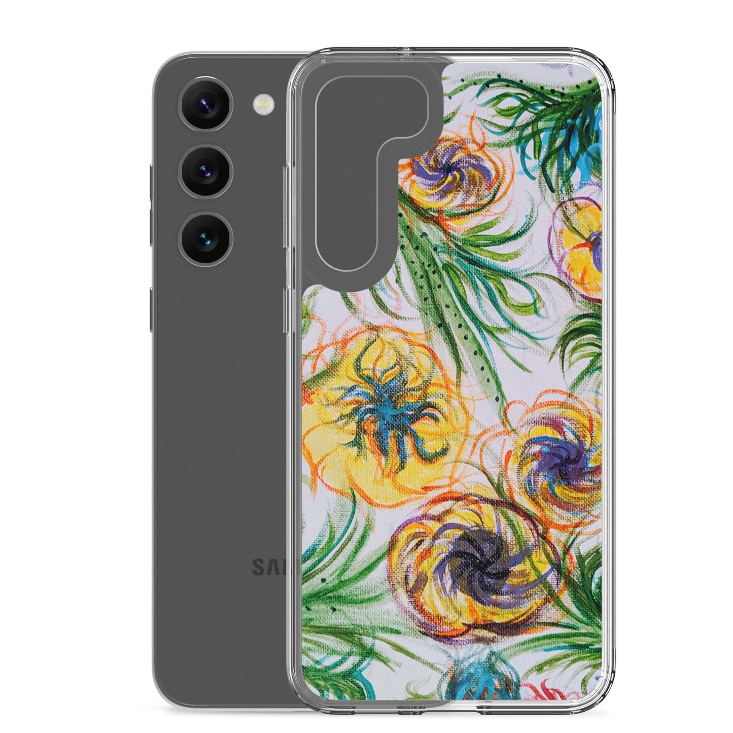 Clear Case for Samsung® Floral