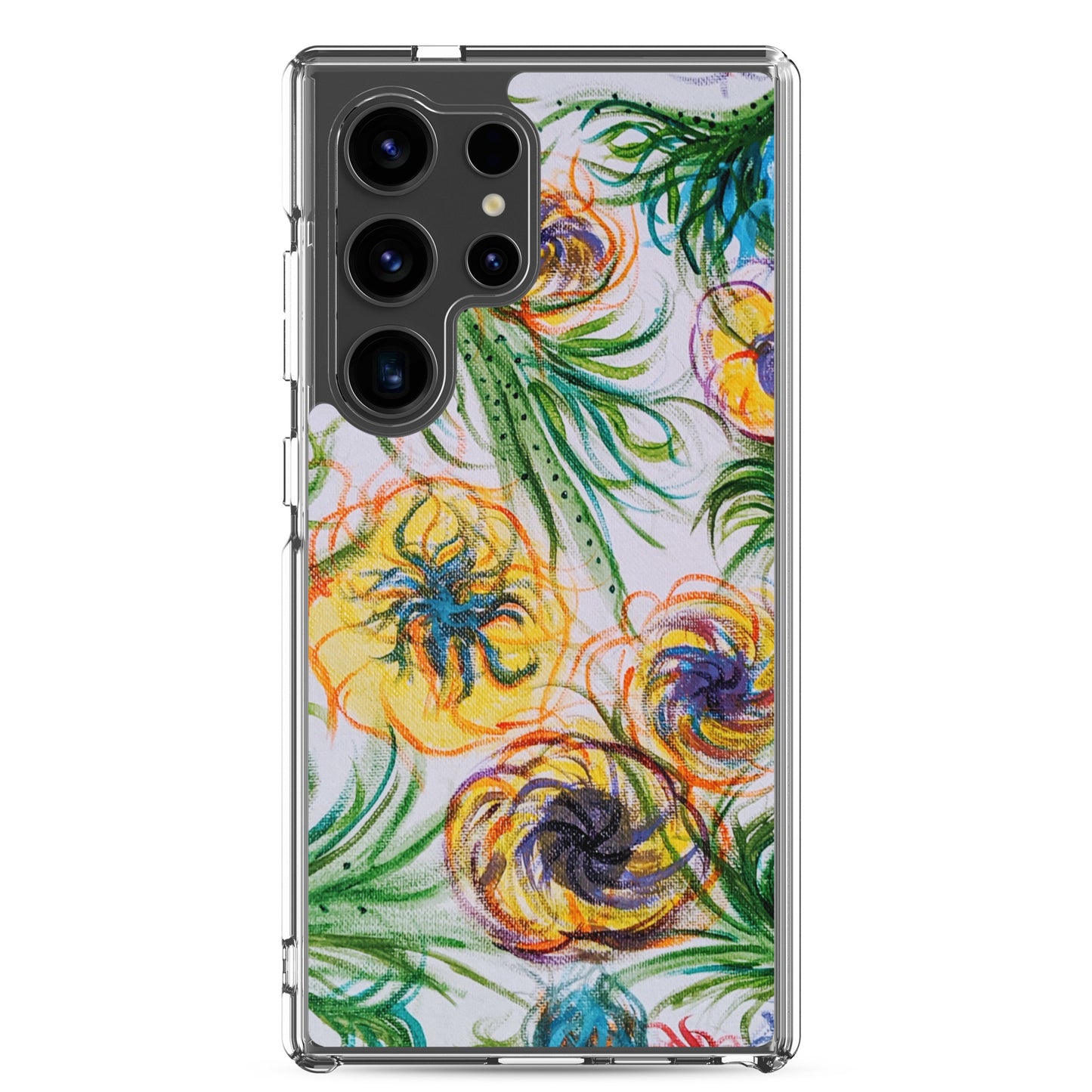 Clear Case for Samsung® Floral