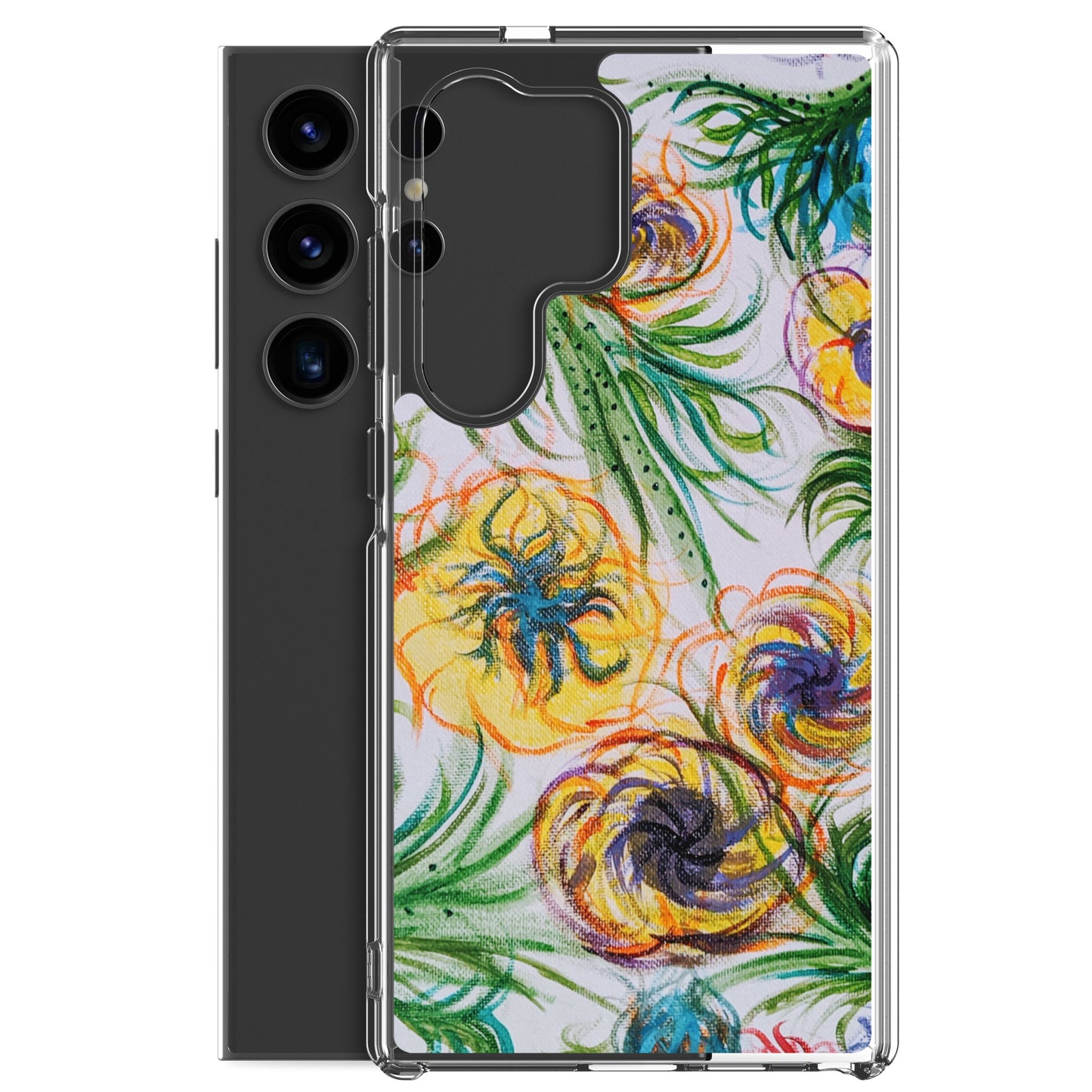 Clear Case for Samsung® Floral