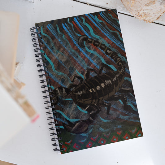 Phorever Scorpio Spiral notebook